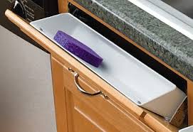 polymer sink front tip out tray each