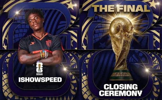 YouTuber giật spotlight dàn sao tại Bế mạc World Cup: IShowSpeed hát quá  hay, đủ hiểu vì sao vượt mặt cả Shakira và Lisa 🫨