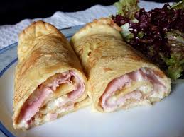 Pikante Pfannkuchen Mit Schinken Und Kase Von Nogikon Chefkoch Schinken Und Kase Rezepte Schinken