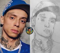 Today I take a drawing✍️ of Central Cee hello fans how does it look I hope  I tried, tap