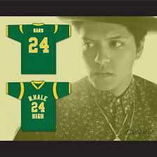 Custom Bruno Mars 24K Hooligans White Red Black Purple Jersey MenS Women  Youth Baseball Jerseys De $110,71
