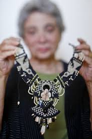 Barbara Natoli Witt's stunning macrame necklaces