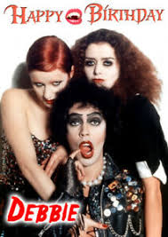 Speciale birthday happy birthday horror. The Rocky Horror Picture Show Happy Birthday Personalised Greeting Art Card Ebay