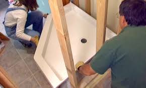 Starting from scratch, the old shower is ripped out down to bare studs. 8 Simple Steps To Build A Shower
