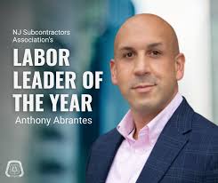 Please join us in congratulating Assistant Executive Secretary–Treasurer  Anthony Abrantes