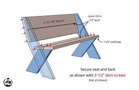 Be careful not to break out the back side of the board. Diy Outdoor Bench In 30 Mins W Only 3 Tools Plans By Rogue Engineer