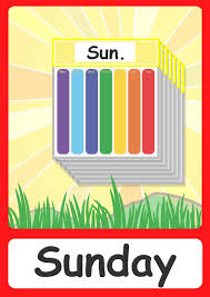 Free, printable days of the week chart. Days Of The Week Flashcards Free Printable Flashcards Posters