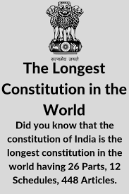 Amazing Facts About Indian Constitution India Facts Indian History Facts General Knowledge Facts