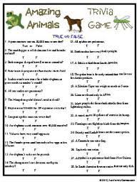 Tylenol and advil are both used for pain relief but is one more effective than the other or has less of a risk of si. Amazing Animals Trivia Game Etsy Trivia Questions And Answers Trivia True Or False Questions