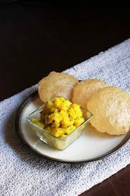 Maharashtrian Poori Bhaji Recipe Puri Bhaji Spice Up The Curry Recipe Bhaji Recipe Recipes Homemade Recipes
