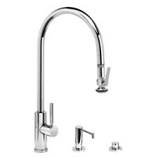 Check spelling or type a new query. Waterstone 9750 3 Ch Chrome Plp 1 75 Gpm Single Hole Pull Down Kitchen Faucet With Lever Spray And Extended Reach Includes Soap Dispenser And Air Switch Faucet Com