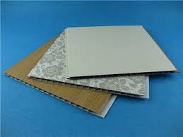 PVC Laminated Dinding Meliputi Dewan Hiasan PVC Kamar Mandi Wall Panel