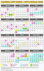 Tarikh cuti sekolah, cuti umum, penggal persekolahan. Kalendar Cuti Umum Dan Cuti Sekolah 2018 Calendar Cute766