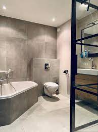 habana cemento vloertegel badkamer badkamer showroom badkamerideeen