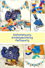 Kindergeburtstag Elefantenparty Von Knall Bis Bunt Elefanten Party Kindergeburtstag Elefanten Geburtstag