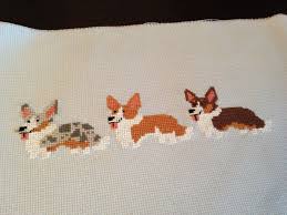 Counted cross stitch corgie free patterns pdf. Corgis I Made For My Sister Cross Stitch Animals Diy Cross Stitch Cross Stitch Patterns
