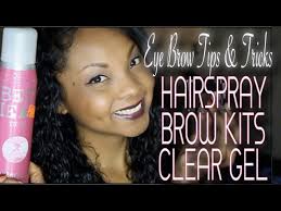 Eyebrow Tips & Tricks Using Hairspray/Brow kits/Clear Gel {Tracy Timberlake}