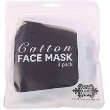 This face mask is proudly designed and made in south africa. Luxe Cotton Face Mask 3 Pack Woolworths
