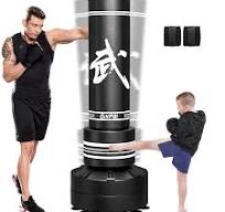 Sand Bags Weights HUIOP 55lb Transparent Vinyl Punching Bag - 25kg
