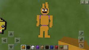 # fnaf# purple guy# spencer the purple guy# spring bonnie# springtrap#five nights at freddy's. Purple Guy In Springbonnie Suit Pixel Art Five Nights At Freddy S Amino