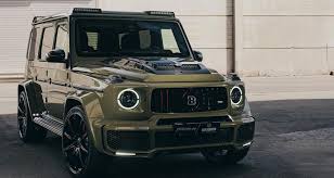 Brabus 700 Widestar By Fostla Un Covering Evoquant Les Racines Militaires Du Classe G