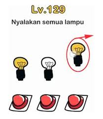 Klik gambar warna jingga 3x, kemudian cepat klik warna hijau 5x! Nyalakan Semua Lampu Brain Out Ternyata Jawabannya Mudah Cms Galery