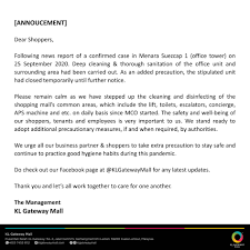 Kl gateway mall is a shopping mall located in kuala lumpur. Kl Gateway Mall Announcement Update On 27 September Facebook