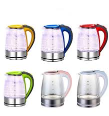 This is likely the status quo since it's more convenient for buyers and sellers to leave these appliances than move them between properties. Hot Selling Portable Kitchen Appliances Led Electrical Glass Tea Pot Water Kettle China Electric Kettle And Kettle Price Made In China Com