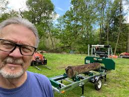 Receiving and Using a Sawmill for Timber Cutting
