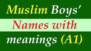 Muslims who share a name with a famous historical muslim personage, or with an older relative, may be nicknamed in honor of that person. Muslim Boys Names Starting With A With Meaning In English Part 1 Youtube