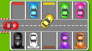 Learn Colors With Car Parking Cars Toys Colours For Children Learning Colors Coloring For Kids Kids Songs