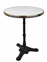 24 White Marble Top French Bistro Table Marble Bistro Table Bistro Table French Bistro Chairs
