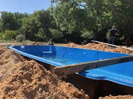 So, how long does it take to build a pool? Fiberglass Pool Guyz New Pool Installation Hawaiian In Mckinney Tx