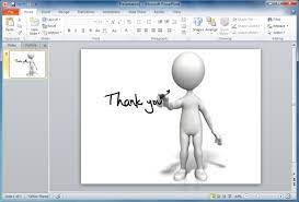 When you transition from slide 1 to slide 2, you can add an animation in between the slides. Finish Your Powerpoint Presentations With Animated Thank You Clipart