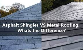 Aluminum is a metal that needs no coating. Asphalt Shingles Vs Metal Roofing Whats The Difference