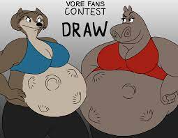 Vore competition Wanda V.S Gloria by Wolfox90210 -- Fur Affinity [dot] net