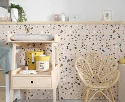 Pine Changing Table With 1 Shelf And 1 Drawer Sasha Maisons Du Monde In 2020 Rattan Armchair Changing Table Shelves