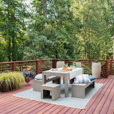 Cool grays tend to work well with modern interiors contrasted with pure white. How To Pick Deck Stain Colors To Transform Your Outdoor Living Space Better Homes Gardens