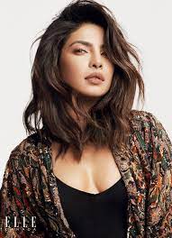 Priyanka Chopra Wears New Season Looks For Elle Canada Hair Styles Priyanka Chopra Hair Medium Hair Styles