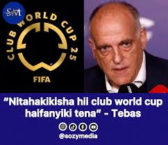 Nitafanya kila kitu kilichopo ndani ya uwezo wangu kuhakikisha kuwa  michuano ya Kombe la Dunia la Klabu halitafanyika tena” Javier Tebas, Rais  wa La Liga ✍️ @realsadrumzakiru_15 #fifaclubworldcup #fifaclubworldcup2025  #laliga #ligue1 #seriaa #