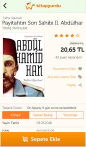 Bir dehanın izleri ii.abdülhamid han;talha uğurluel; Talha Ugurluel Ø¯Ø± ØªÙˆÛŒÛŒØªØ± Payitahtin Son Sahibi Abdulhamid Han Kitabi Piyasaya Cikmadan On Sipariste Cok Satanlar Listesinde Ilk 10 Da Ilginize Tesekkur Ederiz Https T Co Iilxfhqahv Https T Co Nacmx22zt3
