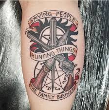 If You Love Supernatural Then You Are Going To Love These Beautiful Supernatural Tattoo Ideas In 2020 Supernatural Tattoo Fandom Tattoos Tattoos