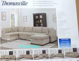 Where are furniture sale items in the store? Costco Thomasville 6 Pc Modular Fabric Sectional 999 99 Fabric Sectional Modular Sectional Sectional