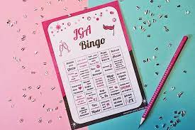 JGA Bingo - Fun-Spiel für Frauen - gratis downloaden