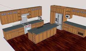 Sketchup Model Of My Custom Kitchen Cabinets That I Built Follow Through The Link To Download It For Free Sketchup Model Diy Kitchen Kitchen Models