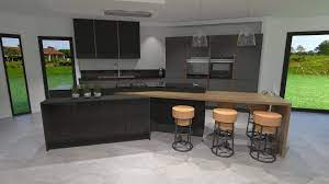 Meuble avec finition gris anthracite laqué et poignées des tiroirs en laminé moka mat. Epingle Sur Cucina