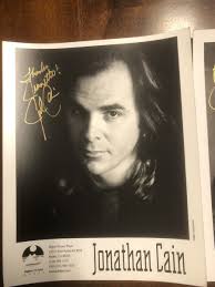 Jonathan Cain Autographed Pictures Press Release 8x10 Lot Of 2