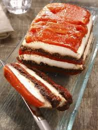 Terrine De Chevre Aux Poivrons Et A La Tapenade Recette Recettes De Cuisine Recette Cuisine