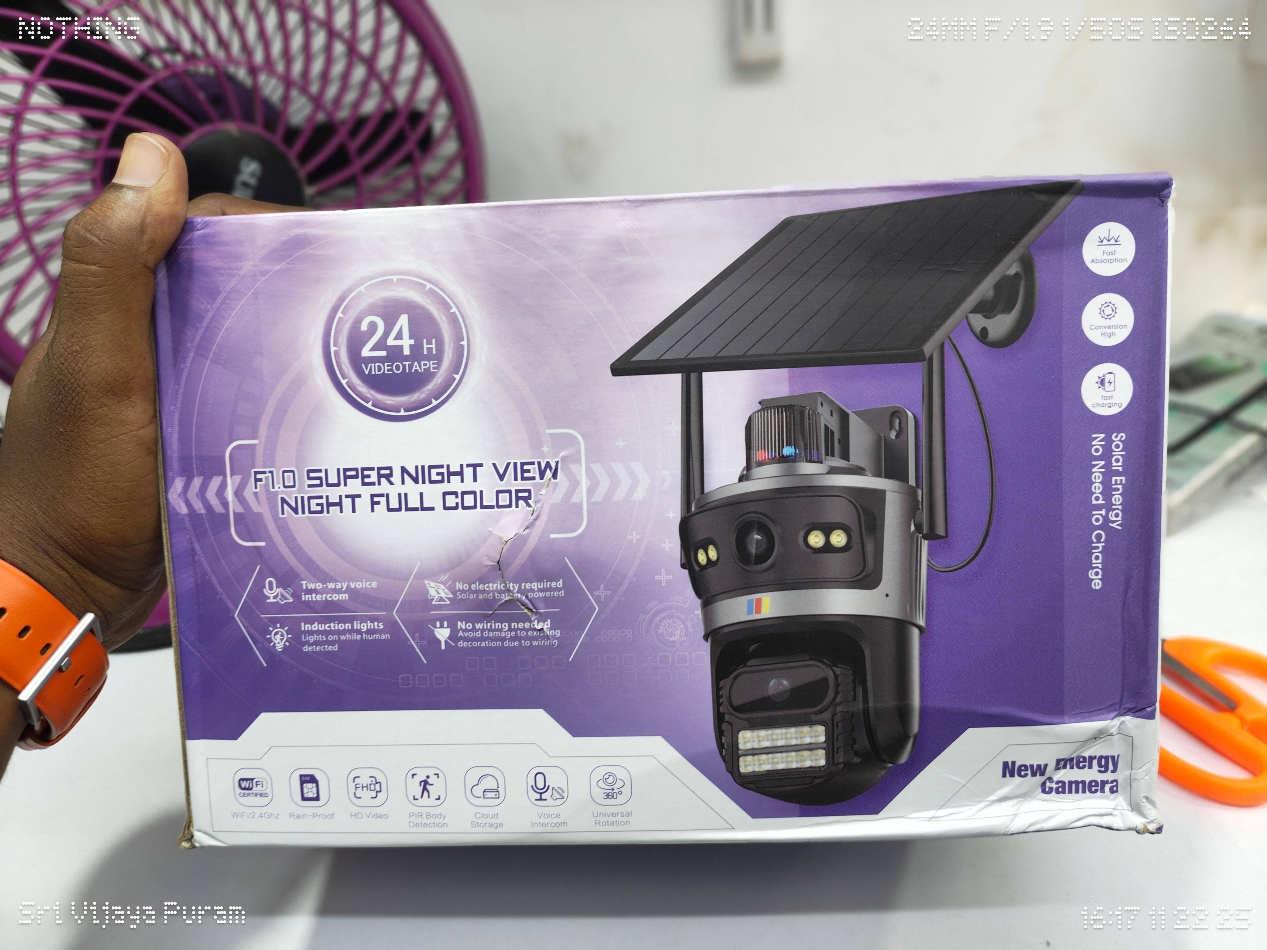 4G SOLER CAMERA 5MP product image