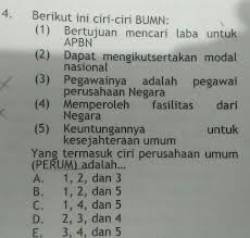 Bumn merupakan satu dari sekian banyak pelaku ekonomi. Ciri Ciri Perum Adalah Brainly Co Id